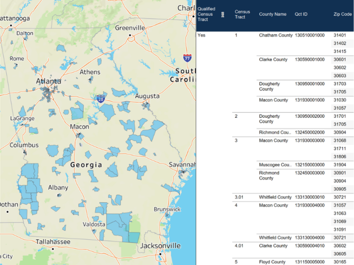 Census Tracts Dashboard